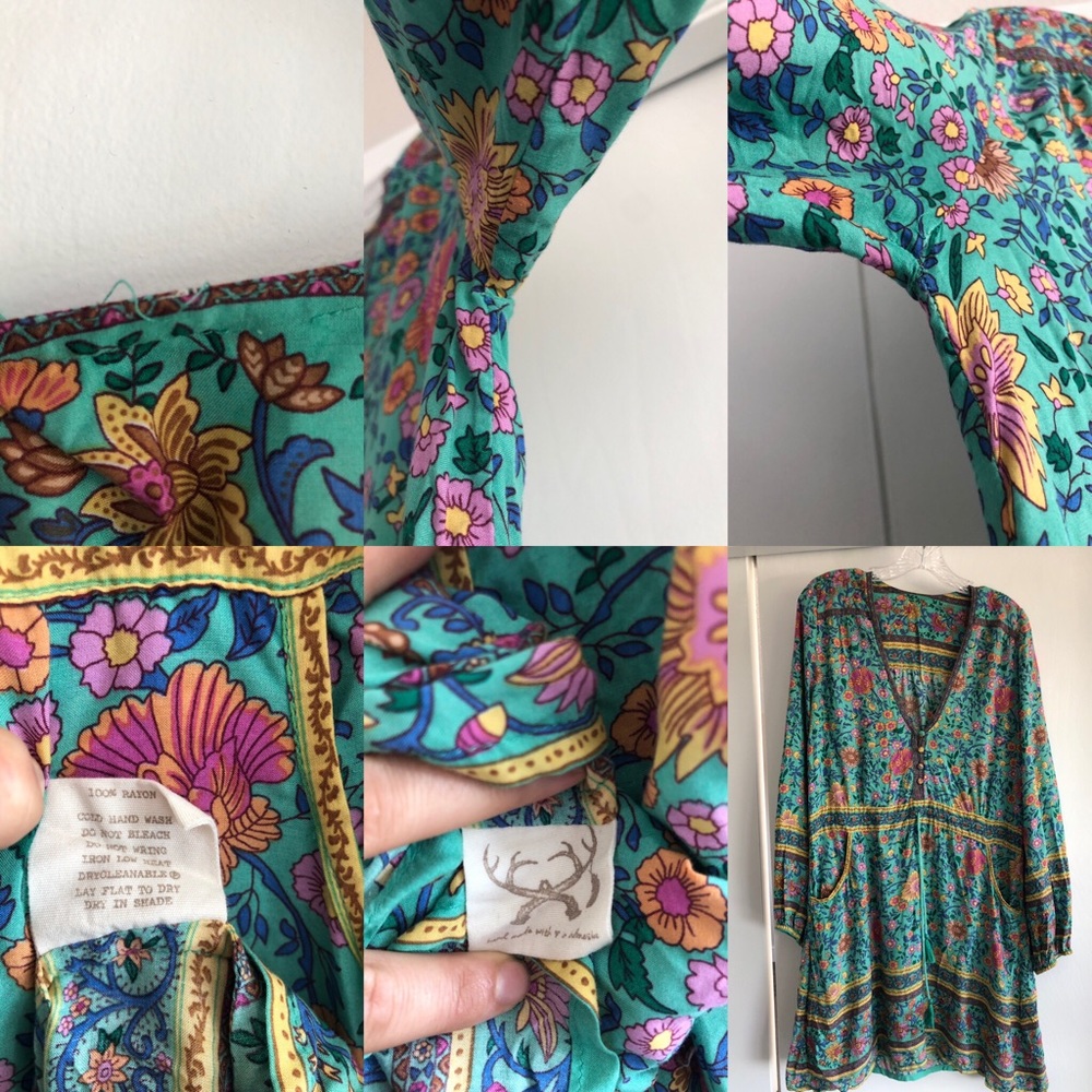 Folktown Playdress Turquoise